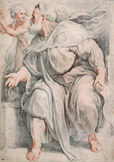 The Prophet Ezekiel by Peter Paul Rubens